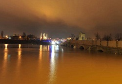 Meriç Nehri taştı! Edirne alarmda!