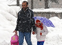 23 ilde okullar kar yağışı nedeniyle tatil