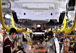 Otomotiv sanayinde üretim ilk çeyrekte geriledi