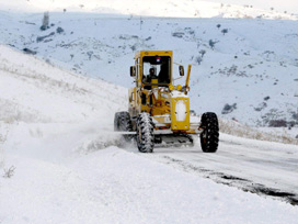 Erzincan'da 140 köyün yolu ulaşıma kapalı