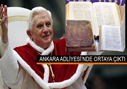 Papa Türkiye'den esrarengiz incili istiyor