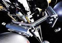 Saatte 192 km hızla uzay yolculuğu!