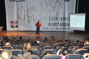 Keçiören'de deprem bilinçlendirme semineri