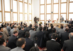 Görmez, 'deki din görevlileri ile buluştu