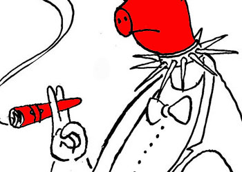 İç dışa çevrilse ayı, hınzır, maymun çıkar