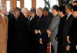 Filistin Devlet Başkanı Abbas TBMM'de