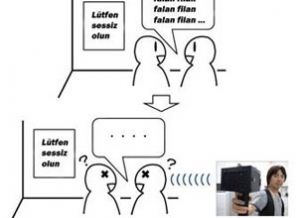 Japonların son icadı: Geveze savar