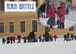 9 ilde okullar tatil edildi