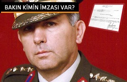 İşte o sahte belge!