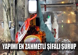 Yapımı en zahmetli şifalı şurup