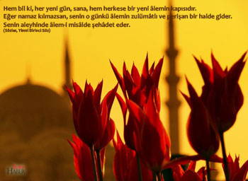 Risale-i Nur'dan vecizeli duvar kağıdı - [indir]