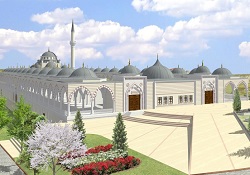 Adıyaman'daki sahabe kabrine çevre düzenlemesi
