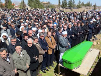 Molla Sabri Alkış dualarla uğurlandı