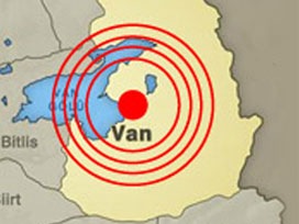 Van'da 4,1 büyüklüğünde deprem