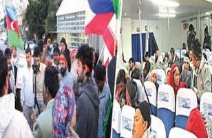 Kudüs yürüyüşçüleri İsrail sınırında