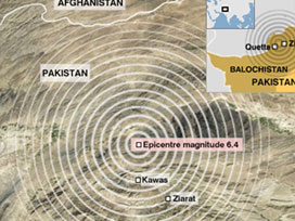 Pakistan'da 5.3 şiddetinde deprem oldu
