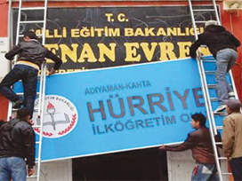 12 Eylül ve Evren adlarını içeren iki okulun adı değiştirildi
