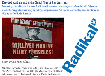 Devlet çatısı altında Said Nursi tartışması