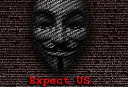Anonymous, bakanlığın sitesini hackledi