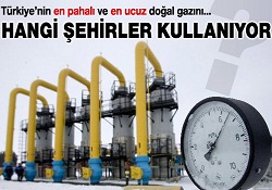 Türkiye'nin en pahalı gazını onlar kullanıyor