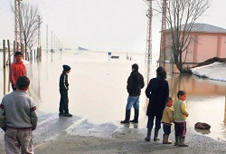 Kar eridi, Muş Ovası göle döndü