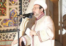 Görmez, Sultanahmet'te hutbe okudu