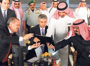 Kral Abdullah ile Suriye'yi görüştü