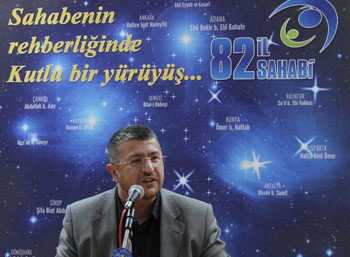 Sahabe Bera b.Malik Karaman'da anlatıldı