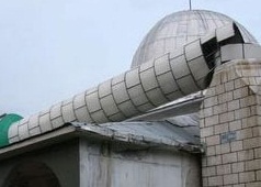 Ankara'da 2 caminin minaresi devrildi