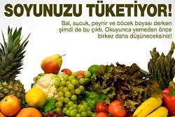 Şimdi de sebze ve meyvede çıktı!