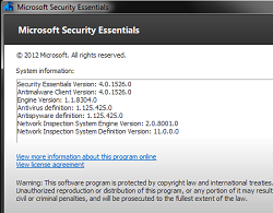 Microsoft Security Essentials 4.0 yayınlandı!