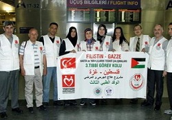 Yeryüzü Doktorları Gazze'ye gitti