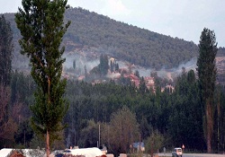 Kütahya'da deprem sonrası ilginç görüntü