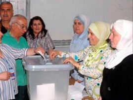 Suriye'de seçimlere katılım düşük oldu