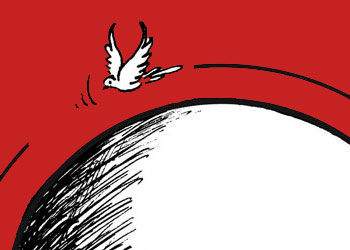 Hayat bir zerreyi bir küre gibi yapar-Karikatür