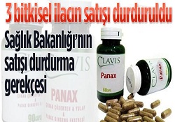 3 bitkisel ilacın satışı durduruldu