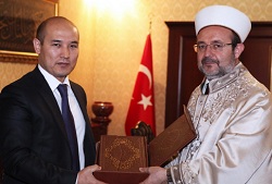 Abdilatif Dzhumabayev, Görmez’i ziyaret etti