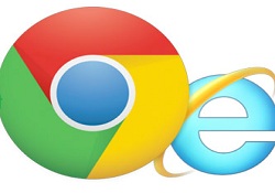 Explorer zirveyi Chrome'ye devretti