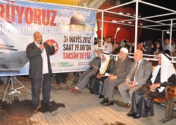 Mavi Marmara gemisinde anma programı düzenlendi