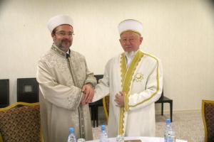 Görmez, Kazak mevkidaşı ile görüştü