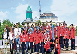 'Türkçenin Çocukları  Mevlânâ diyarında