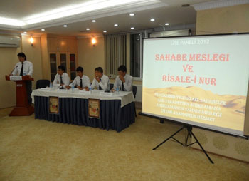 Liselilerden sahabe ve Risale-i Nur paneli