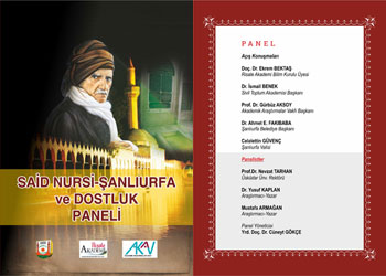 Said Nursi-Şanlıurfa ve Dostluk paneli
