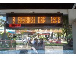 Muğla'da akıllı duraklar hizmete girdi