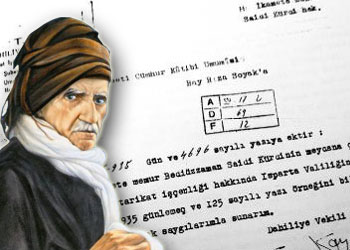 Atatürk ve İnönü Said Nursi'yi böyle fişlemiş