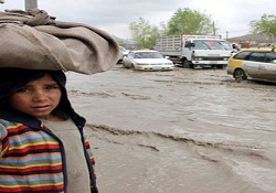 Afganistan'da sel felaketi