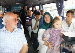 Engelli çocuklar umreye gitti