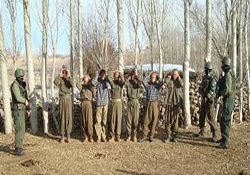 Teslim olan 15 PKK'lı serbest