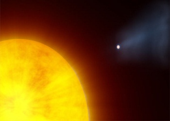 Bir gezegenin atmosferi böyle yok oluyor