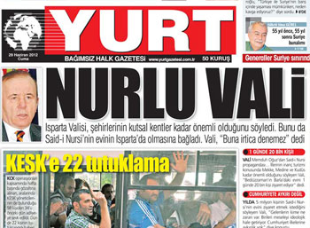 Said Nursi'yi eleştiren valiye alışmışlar